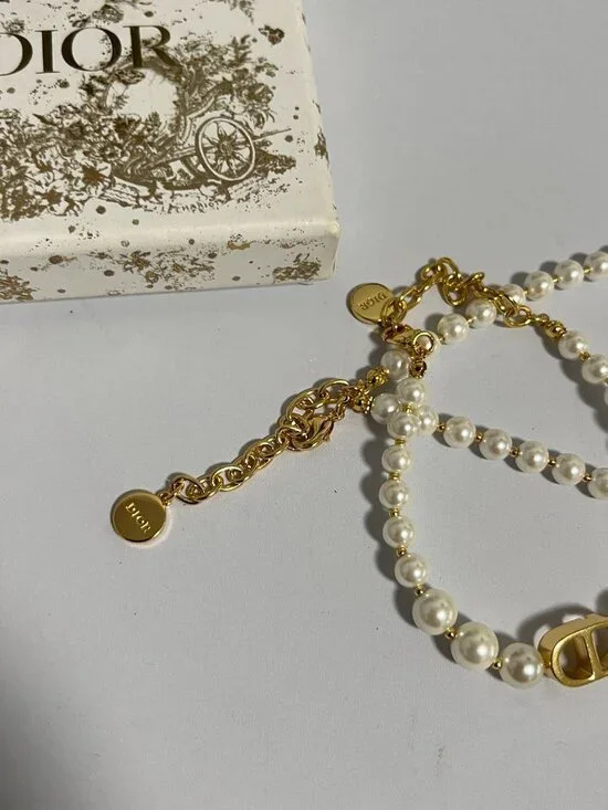 Dior necklace and bracelet set - Picture 5 of 6